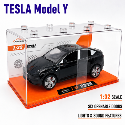 JYCM - 1:32 Alloy Car model - Tesla Model Y (Red/White/Blue)